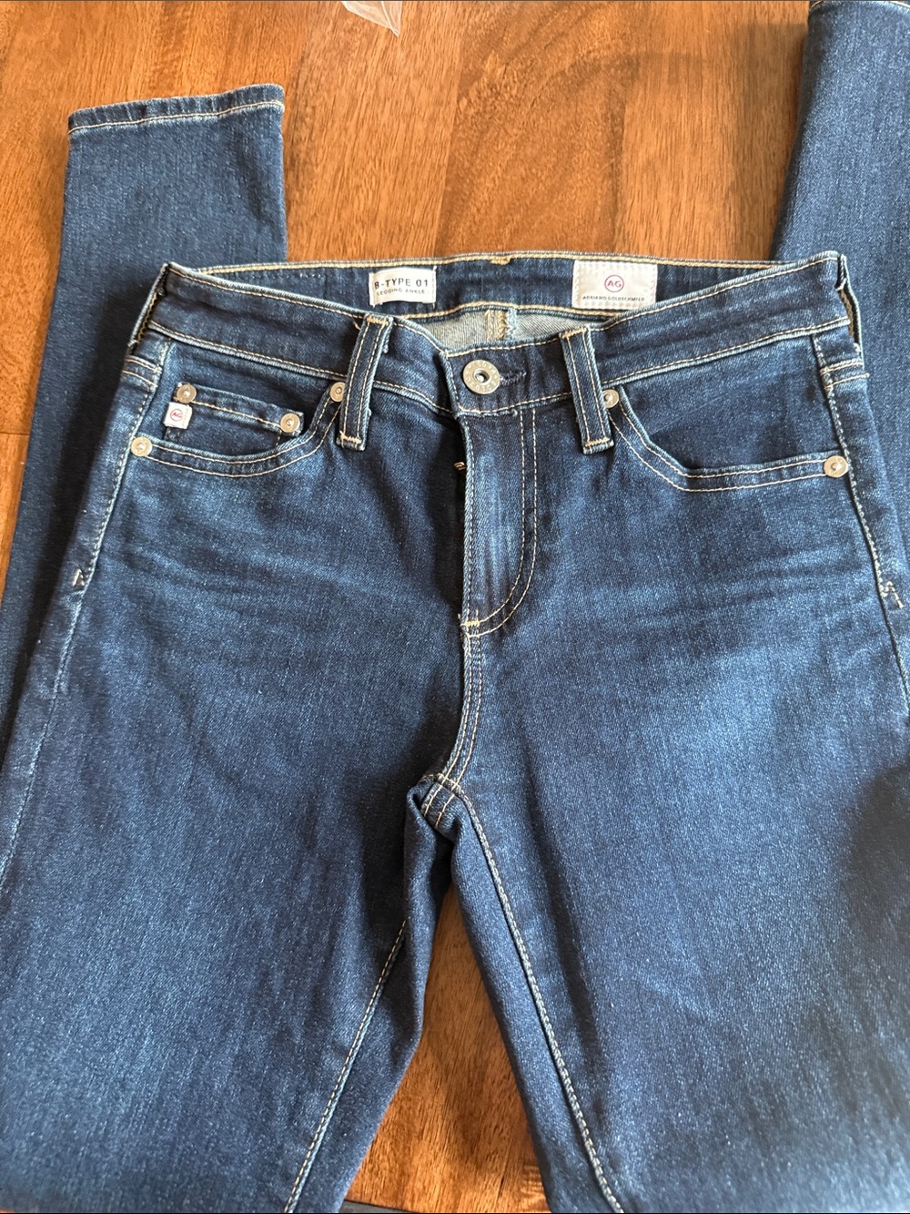 Ag Adriano Goldschmied Indigo Skinny Jeans